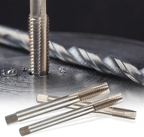 HSS Machine Thread Tap M3-M14 DIN371 Screw Tap Thread with Reinforced Shank Hand Tools 1Pcs(M10X1.5) in Saudi Arabia