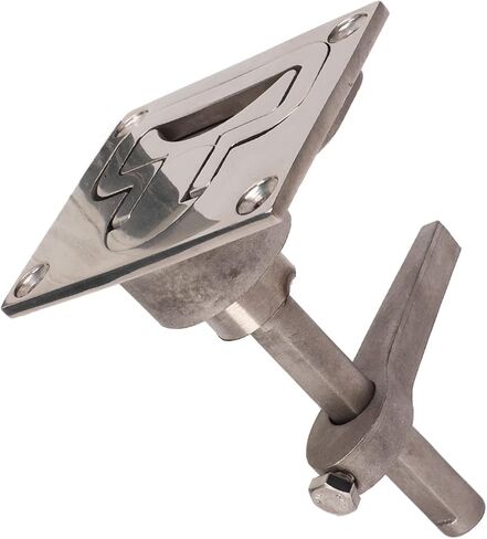 Boat Cam Latch Flush Pull Floor Buckle Hatch Latch 316 Stainless Steel Lift Handle Locking Latch for Yacht Ship Marine Applications in Saudi Arabia