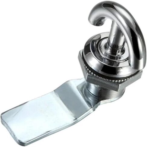 MS715 Cabinet Mini Cam Lock Silver Color Drawer Mailbox Cylinder Lock 1Pcs in Saudi Arabia