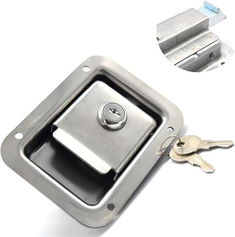 Stainless Handle Cabinet Lock for RV Truck Pickup Trunk Accessories Bus Car Lock Rarelock MS216 1Pcs in Saudi Arabia