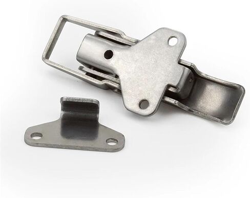 Hardware Electric Box Lockable Draw Latch 304 Stainless Steel Toggle Hasp for Electric Cabinet 1Pcs in Saudi Arabia