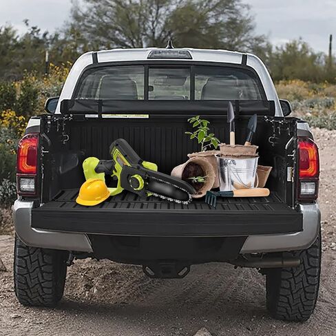 سانتا كروز سرير سرير حصيرة متوافقة مع 2022-2025 Hyundai Santa Cruz 4.3ft - مخصص TPE حصيرة شحن ثقيلة - جميع سانتا كروز سرير الملحقات (حصيرة السرير+الباب الخلفي) in Kuwait