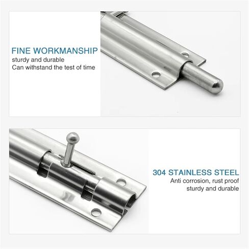 304 Stainless Steel Industrial Clear Latch, Wooden Box Tool Box Switch Lock Door and Window Old-Fashioned Door Pin 1Pcs in Saudi Arabia