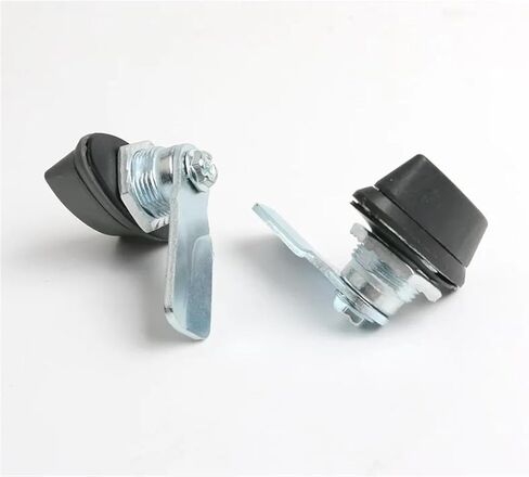 MS 414 Handle Rotation Cylinder Lock Electrical Cabinet Power Cabinet Equipment Cabinet Chassis Lock 1Pcs(Grey) in Saudi Arabia