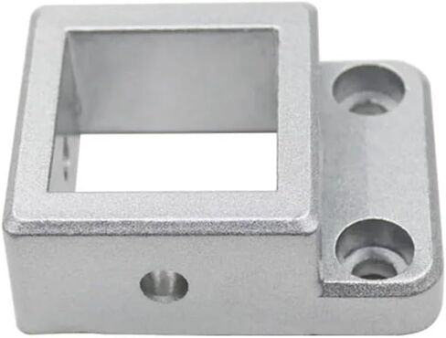 1 Piece 3030/4040 Industrial Aluminum Profile Fixed Base Connection Block Support Foot Flange Foot Base Square Foot CNC 3D Parts(3030 unidirectional) in Saudi Arabia