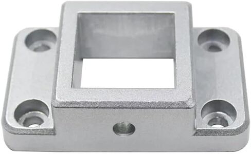 1 Piece 3030/4040 Industrial Aluminum Profile Fixed Base Connection Block Support Foot Flange Foot Base Square Foot CNC 3D Parts(3030 unidirectional) in Saudi Arabia