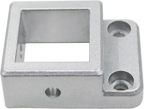 1 Piece 3030/4040 Industrial Aluminum Profile Fixed Base Connection Block Support Foot Flange Foot Base Square Foot CNC 3D Parts(3030 unidirectional) in Saudi Arabia