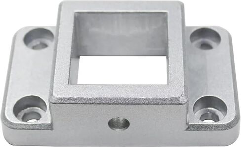 1 Piece 3030/4040 Industrial Aluminum Profile Fixed Base Connection Block Support Foot Flange Foot Base Square Foot CNC 3D Parts(3030 unidirectional) in Saudi Arabia