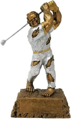Decade Awards Monster Golf Trophy - 7.25 Inch Tall | Beast of The Green Award | Distinctive Recognition for Outstanding Golfers | Celebrate Your Golf Tournament Victors - Customize Now in Saudi Arabia