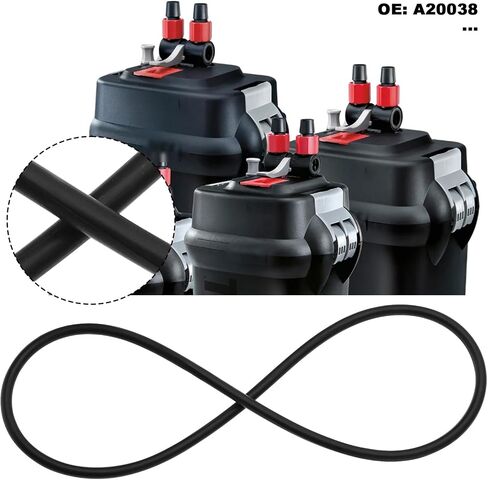 SING F LTD 2pcs Fish Tank Motor Top Cover Filter Rubber O-Ring Sealing Gasket Outer Diameter 170mm Thickness 5mm A20038 Compatible with Fluval 104 105 204 205 106 206 in Saudi Arabia