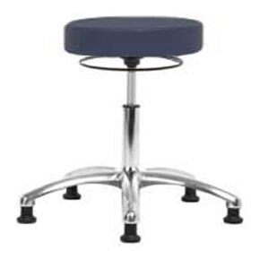 توماس VDHSO-CR-RG-C8605 براز المكتب مع قاعدة كروم ، انزلاق ، رمادي in Kuwait