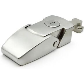 خزانة القفل مشبك الخزانة الفولاذ المقاوم للصدأ المرآة الضوء المعدني القفل Light Light Luggage Accessories 1pcs (Nokey) in Saudi Arabia