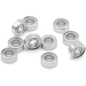 10PCS Stainless Steel SMR74 ABEC-9 4X7X2 4x7x2.5 Ball Bearing 625 605 606 607 693 694 695 696 697 698 699 683 684 687 689 688(10PcSMR128ZZ8X12X3.5) in Saudi Arabia