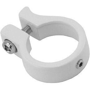 Lowrider Bike Alloy Seatpost Clamp Outer Diameter 28.6mm 324 White. in Saudi Arabia