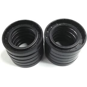 10pcs/ رمح ختم الشحوم زيت TC-25 * 80 * 10 شفة مزدوجة مغطاة بالمطاط مع الربيع in Saudi Arabia