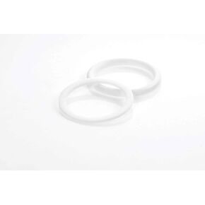 طقم حلقة النسخ الاحتياطي الصلبة Teflon ، 50-60 Shore D White ، 36 أحجام ، 293 قطعة in Kuwait