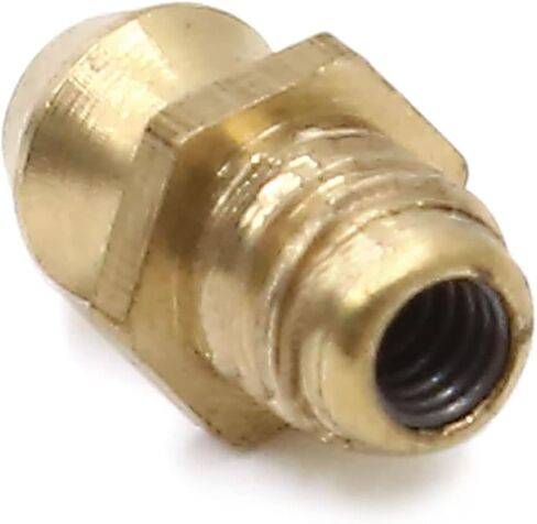 40Pcs Pack M6 x 1 Thread Brass Straight Grease Nipple Fitting for Motorcycle Car in Saudi Arabia