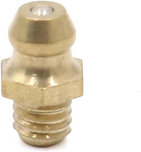 10Pcs Pack M6 x 1 Brass Thread Straight Grease Nipple Fitting for Car Motorcycle in Saudi Arabia
