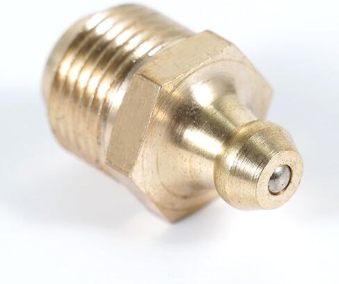 5Pcs Pack M10 x 7mm Male Thread 1mm Pitch Straight Grease Nipples Fittings in Saudi Arabia