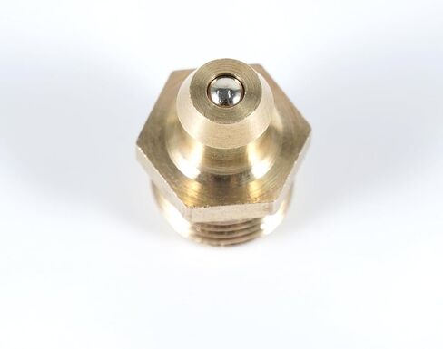 5Pcs Pack M10 x 7mm Male Thread 1mm Pitch Straight Grease Nipples Fittings in Saudi Arabia