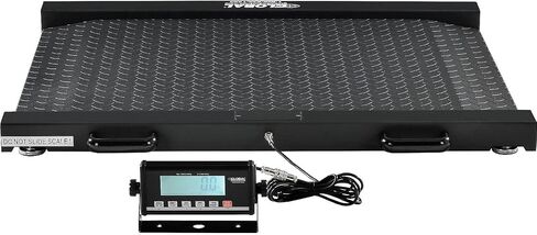 Global Industrial 34-7/8 "L x 36-15/16" W x 2-3/4 "H Digital Floor Scale ، 1000 lb. × 0.5 رطل. in Kuwait