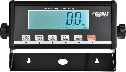 Global Industrial 34-7/8 "L x 36-15/16" W x 2-3/4 "H Digital Floor Scale ، 1000 lb. × 0.5 رطل. in Kuwait