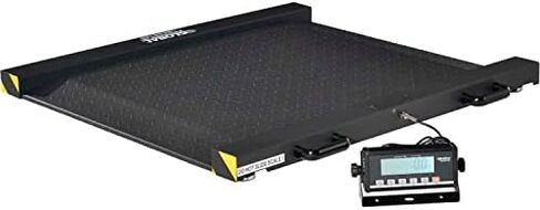 Global Industrial 34-7/8 "L x 36-15/16" W x 2-3/4 "H Digital Floor Scale ، 1000 lb. × 0.5 رطل. in Kuwait
