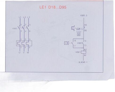 مفتاح مغناطيسي L1D09M7 ، IP55 7 10A محرك كهربائي بداية ، 220-230 فولت مكونات إلكترونية واحدة ، لتطبيقات مياه ضاغط الهواء in Saudi Arabia