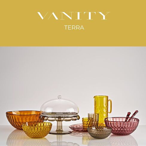 Guzzini Vanity Collection Napkin Holder - Translucent Acrylic with Dual Feet for Stability - BPA-Free Decorative Organizer for Kitchen or Dining Table, Modern & Minimalist, Made in Italy (Mauve) in Saudi Arabia