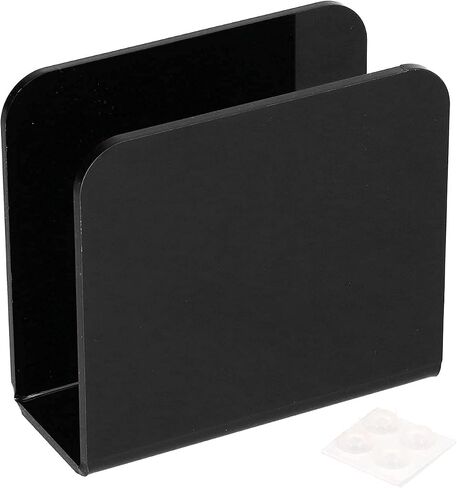 Napkin Holder for Table, Modern Metal Black Paper Napkin Holder Countertop Paper Cocktail Napkin Dispenser Refill Stainless Steel Napkin Holders for Home Table Restaurants in Saudi Arabia