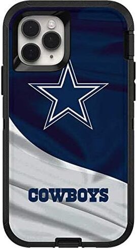 Skinit Skinit Skin Compatible مع Otterbox Defender iPhone 11 Pro Case - تصميم NFL Dallas Cowboys المرخص رسميًا in Saudi Arabia