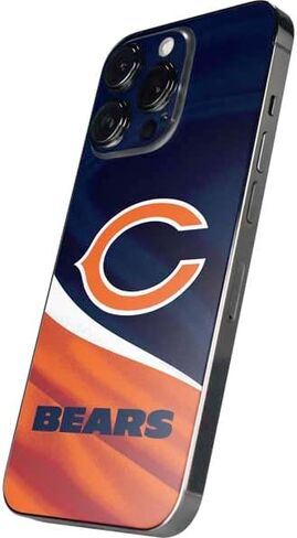 Skinit Decal Phone Skin Compatible with iPhone 16 Pro Max - Officially Licensed NFL Chicago Bears - Alternate Distressed Design in Saudi Arabia