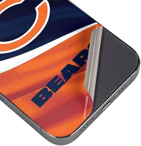 Skinit Decal Phone Skin Compatible with iPhone 16 Pro Max - Officially Licensed NFL Chicago Bears - Alternate Distressed Design in Saudi Arabia