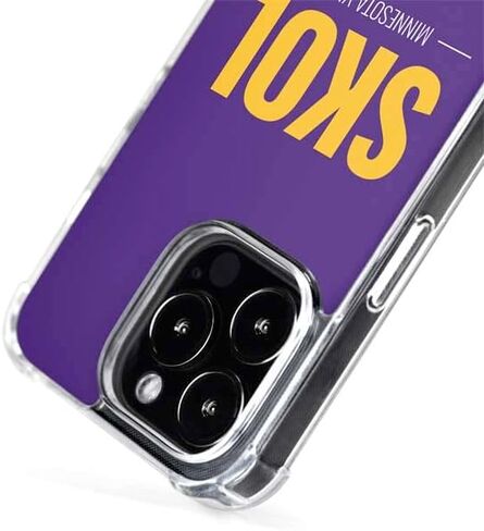 حالة Skinit Phone Case متوافقة مع Magsafe iPhone 15 Pro Max - NFL Minnesota Vikings Team Design in Saudi Arabia