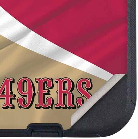 Skinit Skinit Phone Skin متوافق مع Otterbox Defender iPhone 15 - تصميم NFL San Francisco 49ers المرخص رسميًا in Saudi Arabia