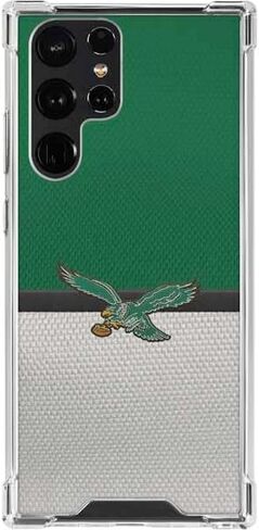 Skinit Clear Phone Case متوافق مع Galaxy S23 Ultra - NFL Philadelphia Eagles مرخص رسميًا in Saudi Arabia