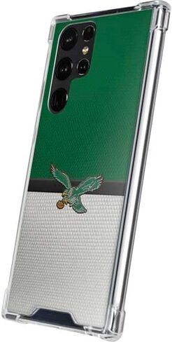 Skinit Clear Phone Case متوافق مع Galaxy S23 Ultra - NFL Philadelphia Eagles مرخص رسميًا in Saudi Arabia