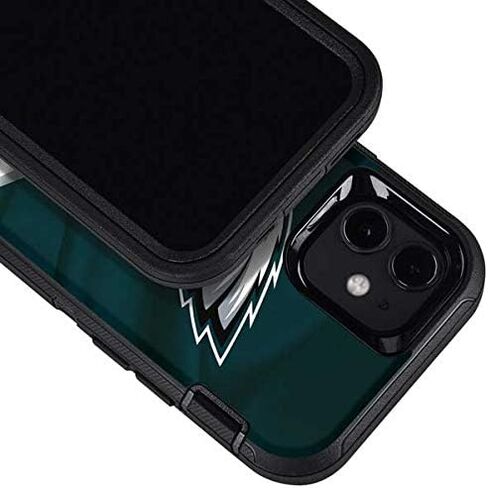 Skinit Skinit Phone Skin متوافق مع Case Otterbox Defender لـ iPhone 12 Mini - تصميم NFL Philadelphia Eagles المرخص رسميًا in Saudi Arabia