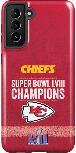 Skinit Pro Phone Case متوافق مع Galaxy S21 Fe - NFL Kansas City Chief بشكل رسمي in Saudi Arabia