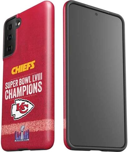 Skinit Pro Phone Case متوافق مع Galaxy S21 Fe - NFL Kansas City Chief بشكل رسمي in Saudi Arabia