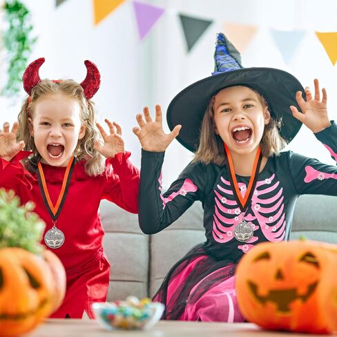 Kenning 20 PCS Halloween Medals 2 "Bronzy Contest Medal in Kuwait