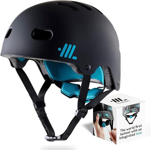 Bike Helmet for Adults: Award Winning, Patented Anti-Theft Lock System, US Certified Safe Bicycle Helmet for Men, Women, Teens | Superior Comfort for Ebike, Scooter, BMX, Skateboard Helmets in Saudi Arabia