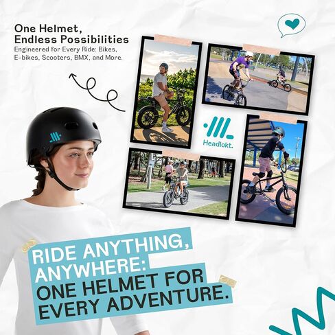 Bike Helmet for Adults: Award Winning, Patented Anti-Theft Lock System, US Certified Safe Bicycle Helmet for Men, Women, Teens | Superior Comfort for Ebike, Scooter, BMX, Skateboard Helmets in Saudi Arabia