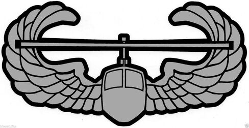 US Army Air Assault Badge Bumper Sticker Toolbox Sticker Laptop Sticker Die Cut in Saudi Arabia