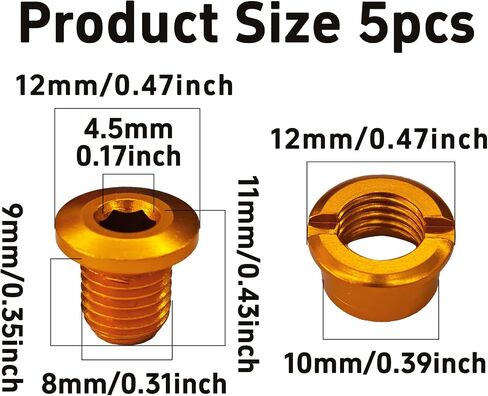 M8 Chainring Bolts in Saudi Arabia