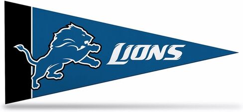 Rico Industries NFL Detroit Lions Pennant Mini 8 Piece, One Size, Team Colors in Kuwait