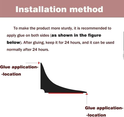 سد الماء السيليكون الحاجز المائي الحمام وشريط ماء المطبخ يطوّع شريطًا متخلفًا （أسود -2.2 م） in Kuwait
