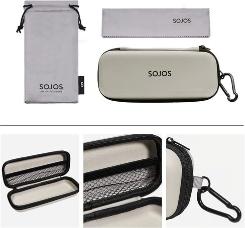 SOJOS Polarized Sunglasses for Driving, Outdoor Sports - Square UV Protection Shades Men Women in Saudi Arabia