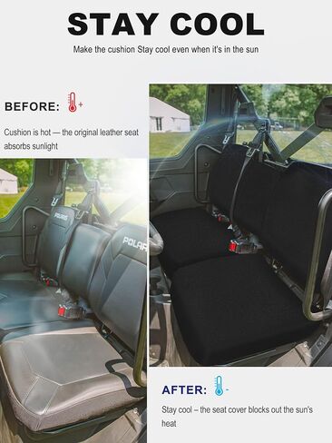 Heavy-Duty UTV Seat Covers Fit for Polaris Ranger 1000（2020-2025）/ Polaris Ranger XP 1000 (2017-2025) | Waterproof, Dog-Proof & Easy-Clean, Durable Oxford Fabric (Camo) in Saudi Arabia