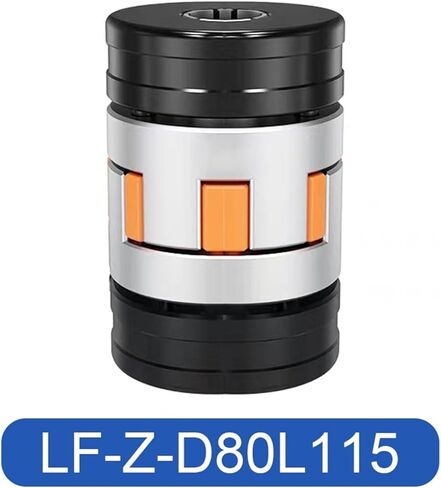 LF-Z-D80L115 TORQUE TORQUE DOUPLER 4 JAW قفل الإقران المرن لمحركات CINCHRONOUS 1PCs (LF-Z-D80L115 39MM) in Saudi Arabia